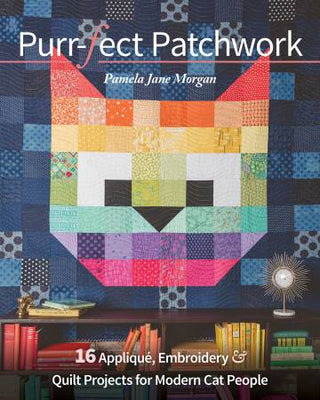 Book Purrfect Patchwork - 16 Applique, Embroidery and Quilt Projects for Modern Cat People