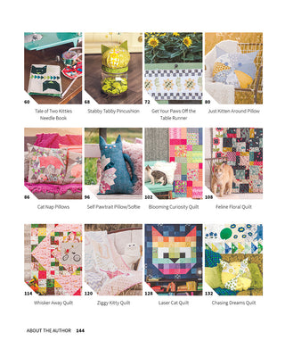 Book Purrfect Patchwork - 16 Applique, Embroidery and Quilt Projects for Modern Cat People