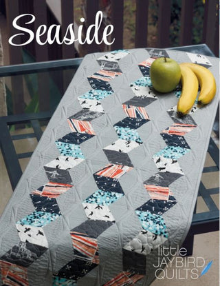 Seaside Table Runner Pattern by Little Jaybird Quilts