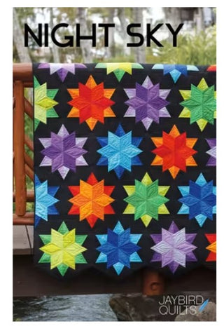 Night Sky Quilt Pattern by Jaybird Quilts
