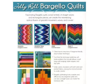 Jelly Roll Bargello Quilts by Karin Hellaby 