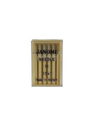 Janome Needles Regular sharp (Universal) 15 X 1 SIZE 12