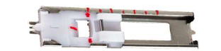 Janome Buttonhole Foot Sliding (J) 7mm - Pre-Loved