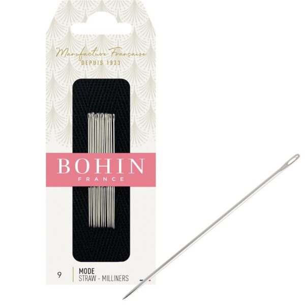 Needles Bohin Hand Milliner needle assorted size 3-9