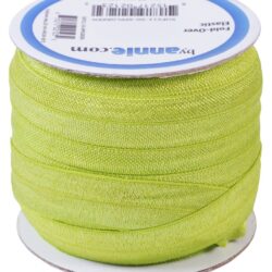 By Annie Fold Over Elastic Apple Green per mtr